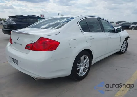2013 Infiniti G37 Journey from USA, damaged, VIN JN1CV6AP1DM725346